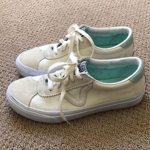 Vans Sneakers Cream/Mint Women’s 8.5